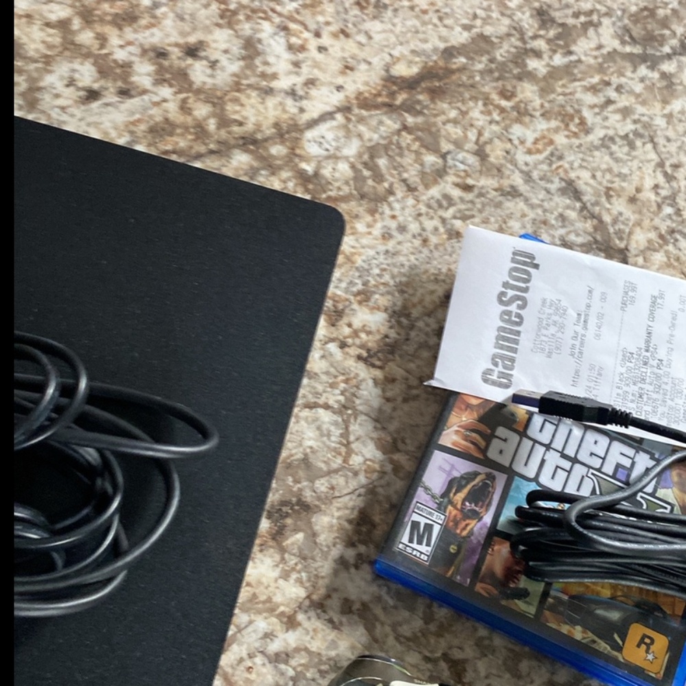 PlayStation 4 slim with gta 5